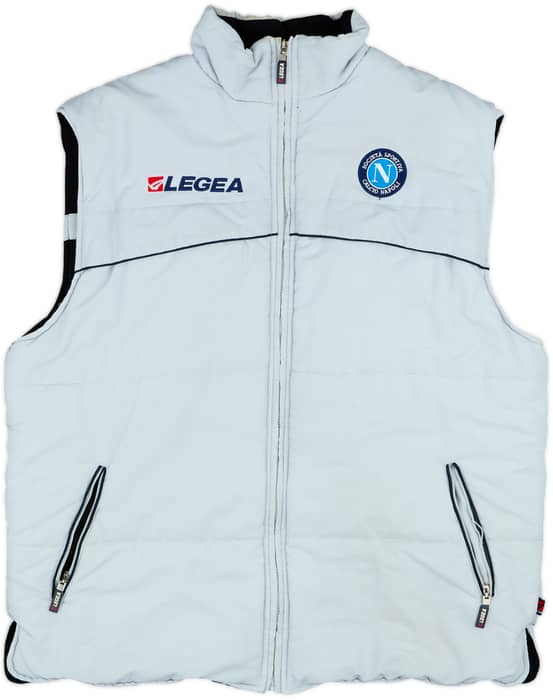 2003-04 Napoli Legea Padded Gilet - 6/10 - (XL)
