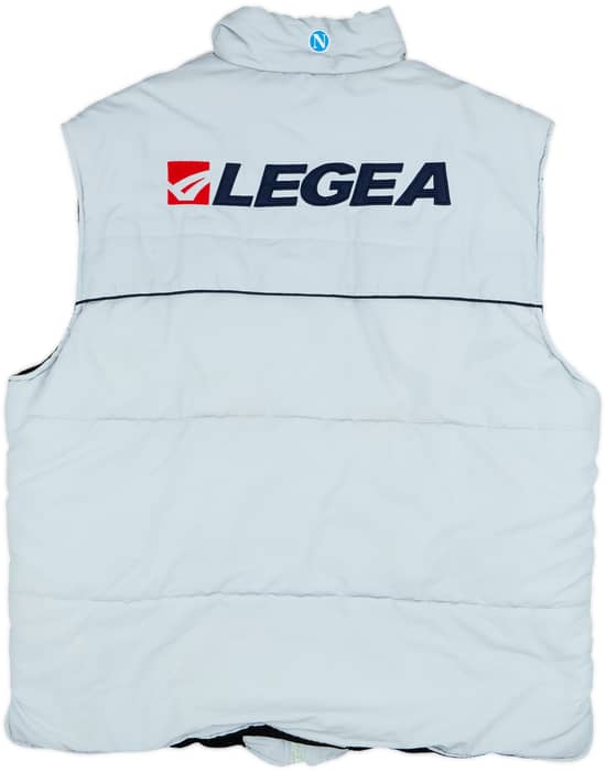 2003-04 Napoli Legea Padded Gilet - 6/10 - (XL)