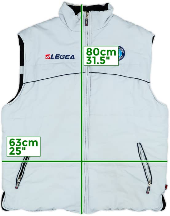 2003-04 Napoli Legea Padded Gilet - 6/10 - (XL)