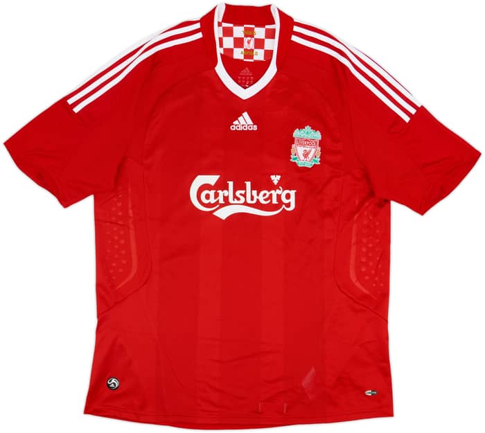 2008-10 Liverpool Home Shirt Torres #9 - 7/10 - (XL)