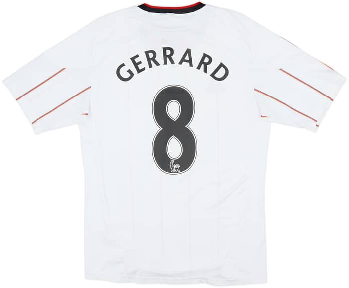2010-11 Liverpool Away Shirt Gerrard #8 - 5/10 - (S)