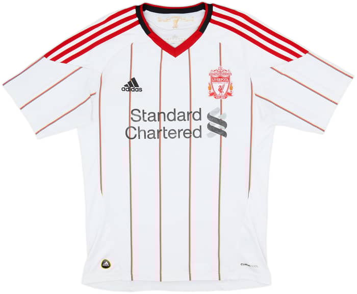 2010-11 Liverpool Away Shirt Gerrard #8 - 5/10 - (S)