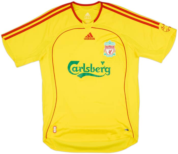 2006-07 Liverpool Away Shirt Gerrard #8 - 7/10 - (S)