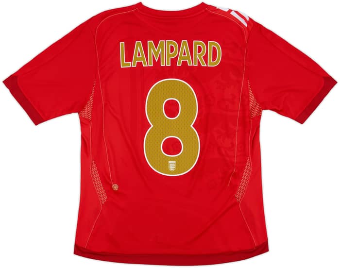 2006-08 England Away Shirt Lampard #8 - 8/10 - (Women's L)