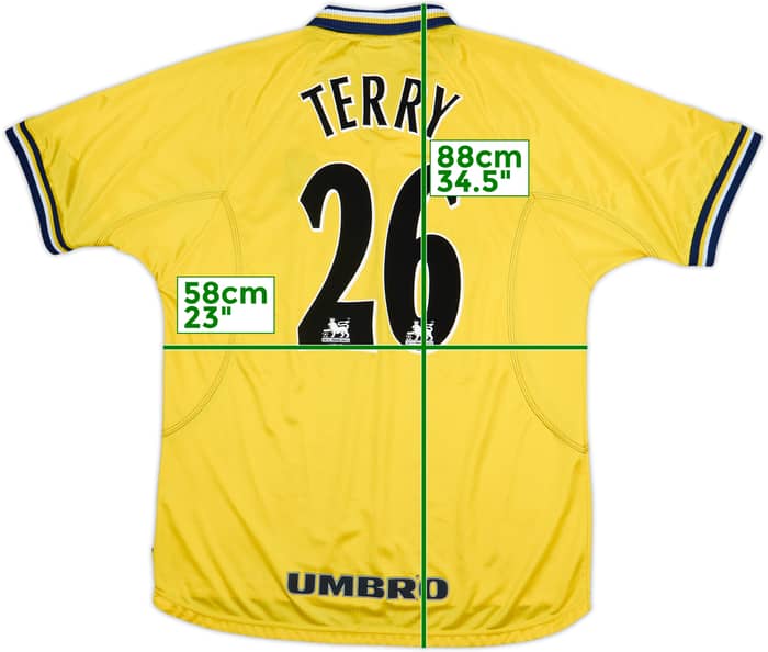 1998-00 Chelsea Third Shirt Terry #26 - 8/10 - (XL)