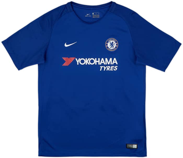 2017-18 Chelsea Home Shirt Hazard #10 - 7/10 - (XL.Boys)