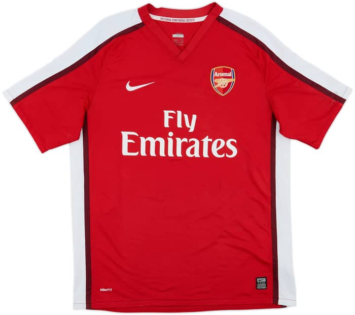 2008-10 Arsenal Home Shirt Fabregas #4 - 6/10 - (L)