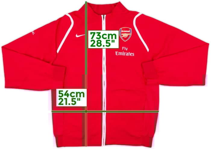2006-07 Arsenal Nike Track Jacket - 9/10 - (L)
