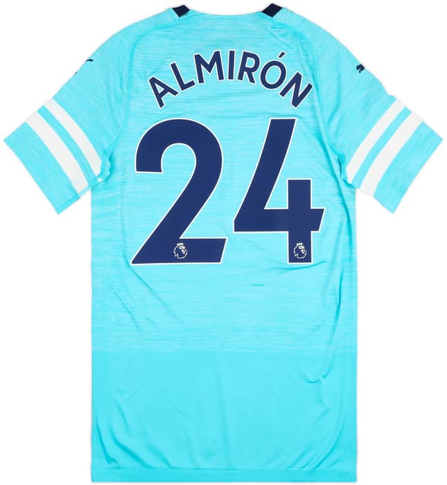 2018-19 Newcastle Authentic Third Shirt Almiron #24 - 8/10 - (L)