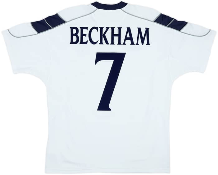 2000-01 Manchester United Away Shirt Beckham #7 - 8/10 - (L)