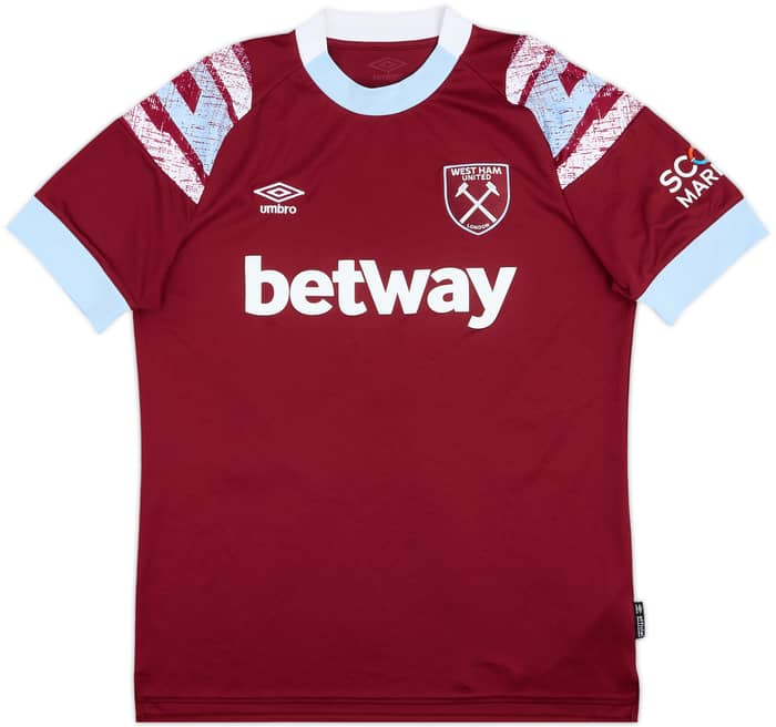 2022-23 West Ham Home Shirt Bowen #20 - 8/10 - (L)
