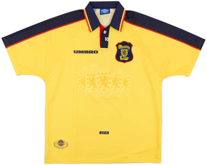 1996-99 Scotland Away Shirt #6 - 8/10 - (XL)