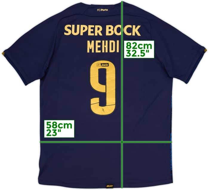 2021-22 Porto Away Shirt Mehdi #9 - 8/10 - (XXL)