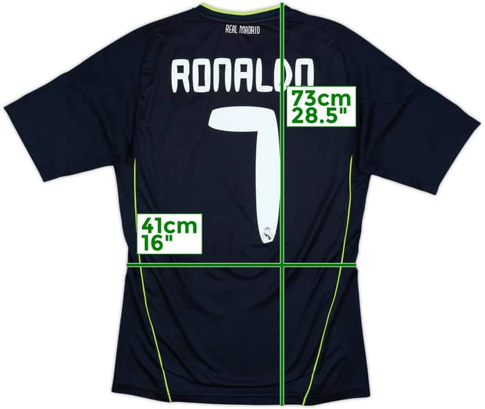2010-11 Real Madrid Away Shirt Ronaldo #7 - 8/10 - (S)