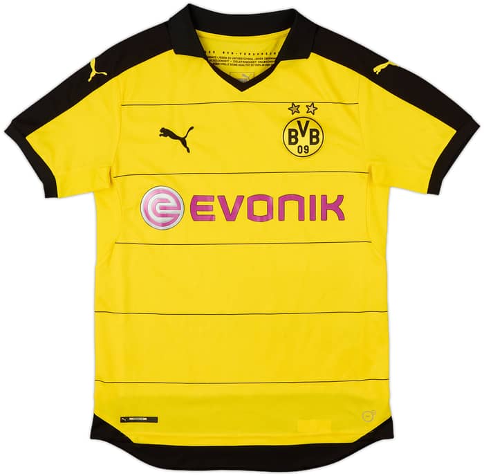 2015-16 Borussia Dortmund Home Shirt - 8/10 - (S)