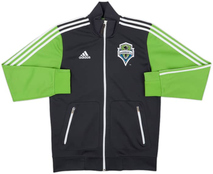 2012-13 Seattle Sounders adidas Track Jacket - 8/10 - (M)
