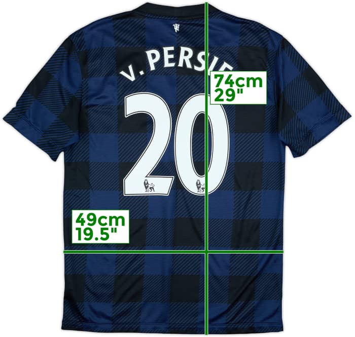 2013-14 Manchester United Away Shirt V.Persie #20 - 8/10 - (M)