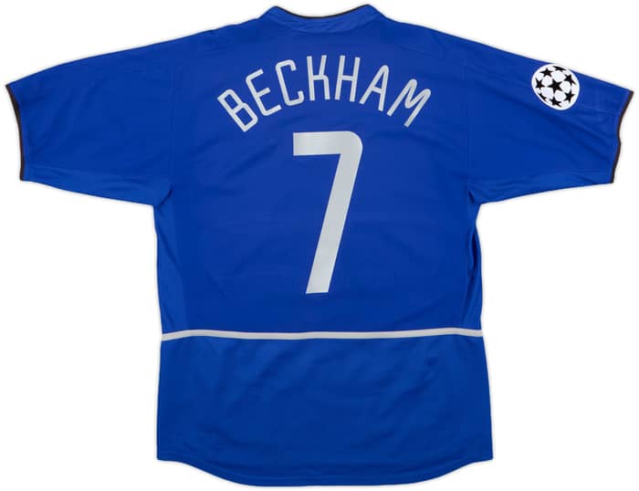 2002-03 Manchester United Third Shirt Beckham #7 - 7/10 - (L)