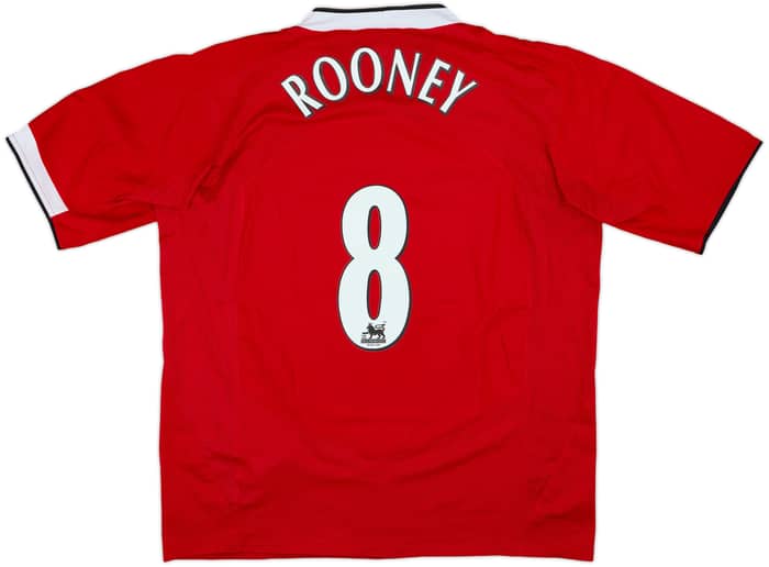 2004-06 Manchester United Home Shirt Rooney #8 - 8/10 - (XL)