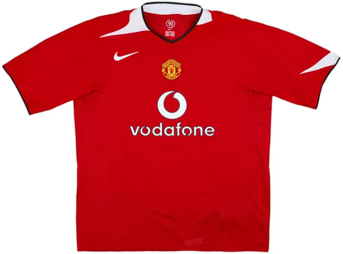 2004-06 Manchester United Home Shirt Rooney #8 - 8/10 - (XL)