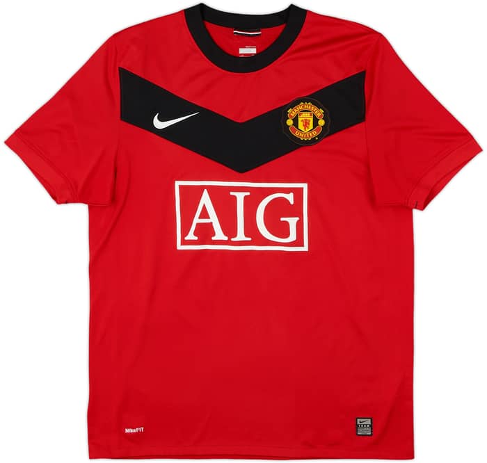 2009-10 Manchester United Home Shirt Rooney #10 - 7/10 - (M)
