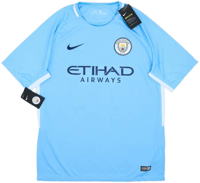 2017-18 Manchester City Home Shirt Welby #01 (L)