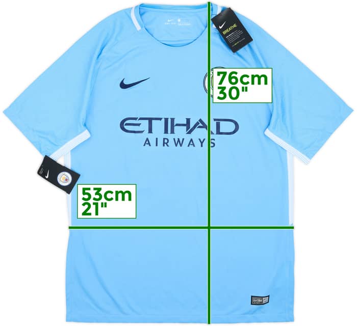 2017-18 Manchester City Home Shirt Welby #01 (L)