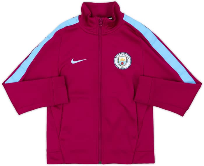 2017-18 Manchester City Nike Track Jacket - 8/10 - (S.Boys)