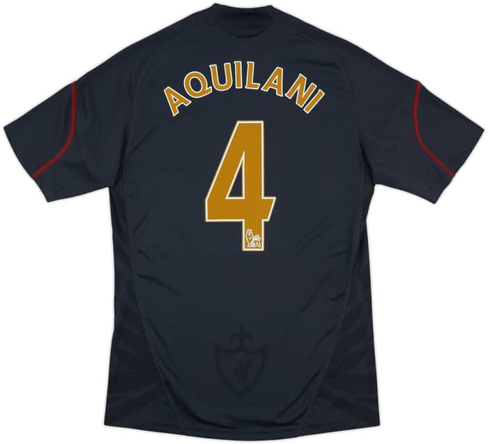 2009-10 Liverpool Away Shirt Aquilani #4 - 8/10 - (S)