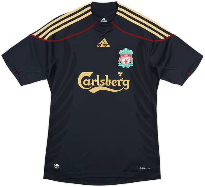 2009-10 Liverpool Away Shirt Aquilani #4 - 8/10 - (S)