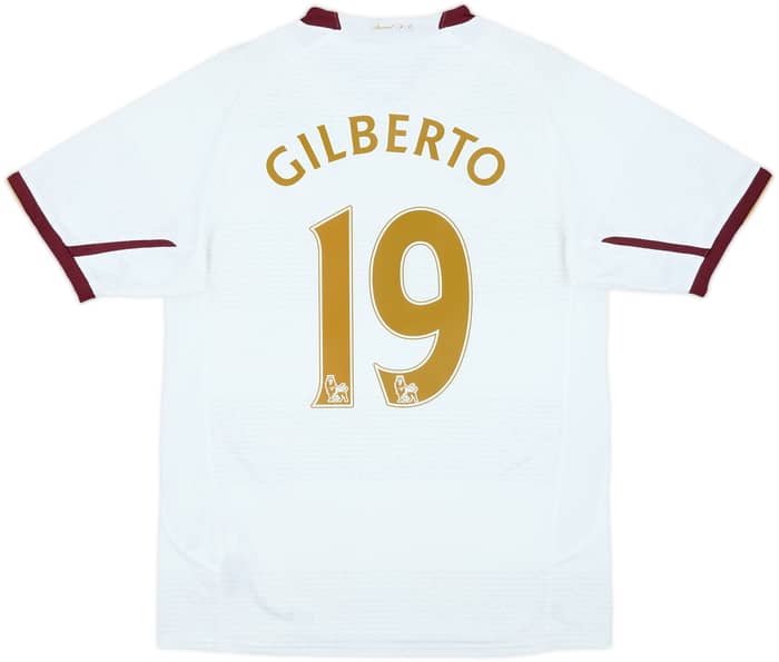 2007-08 Arsenal Away Shirt Gilberto #19 - 7/10 - (S)
