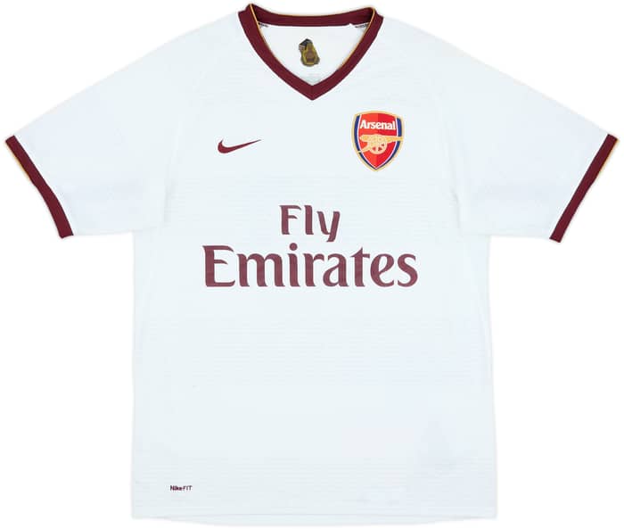 2007-08 Arsenal Away Shirt Gilberto #19 - 7/10 - (S)