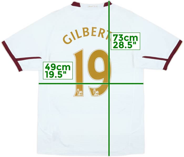 2007-08 Arsenal Away Shirt Gilberto #19 - 7/10 - (S)