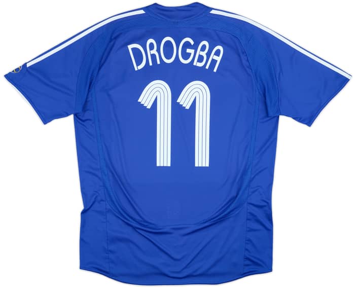 2006-08 Chelsea Home Shirt Drogba #11 - 6/10 - (L)