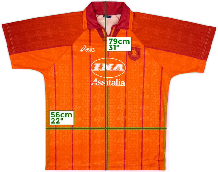 1996-97 Roma Third Shirt - 8/10 - (XL)