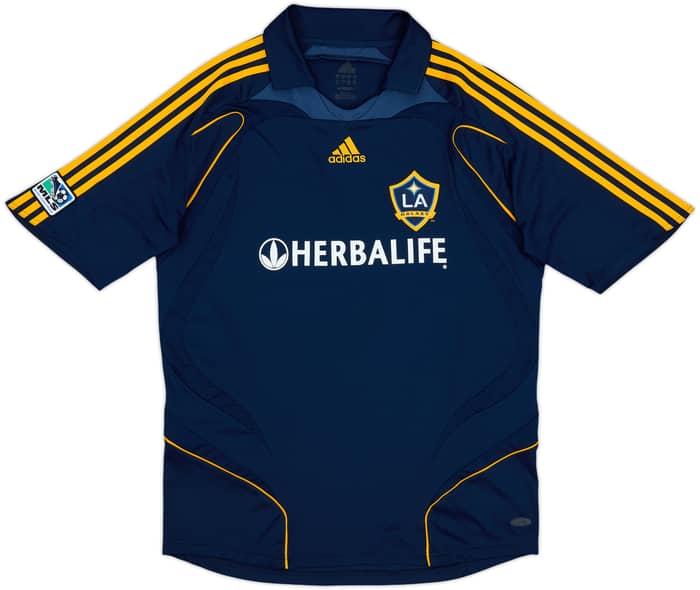 2007-08 LA Galaxy Away Shirt Beckham #23 - 6/10 - (L)