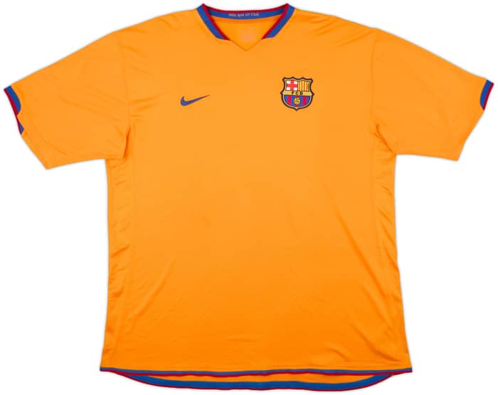 2006-08 Barcelona Away Shirt Ronaldinho #10 - 10/10 - (XXL)