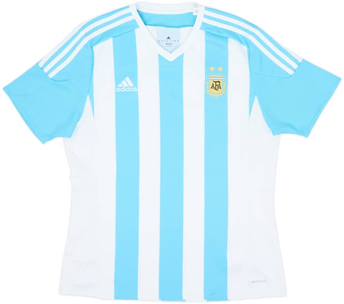 2015-16 Argentina Home Shirt Tevez - 8/10 - (L)
