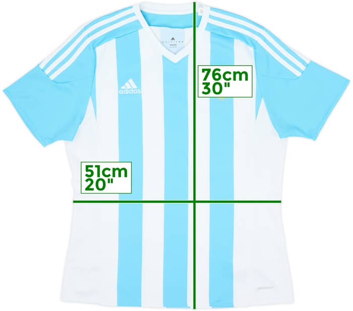 2015-16 Argentina Home Shirt Tevez - 8/10 - (L)