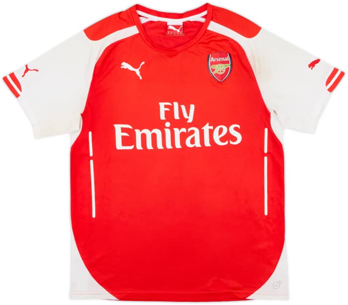 2014-15 Arsenal Home Shirt Giroud #12 - 5/10 - (M)