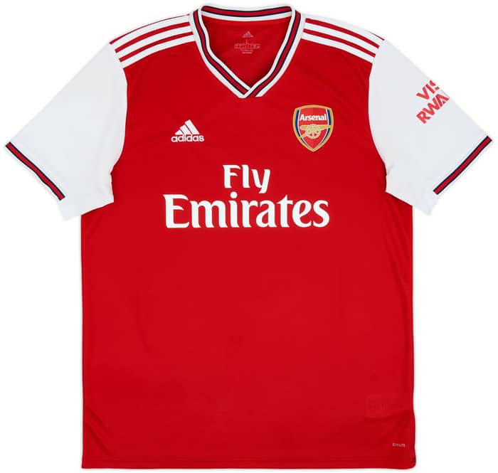 2019-20 Arsenal Home Shirt Saka #77 - 8/10 - (L)