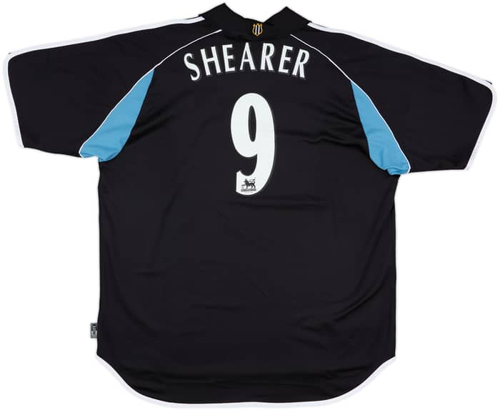 2000-01 Newcastle Away Shirt Shearer #9 - 7/10 - (XXL)