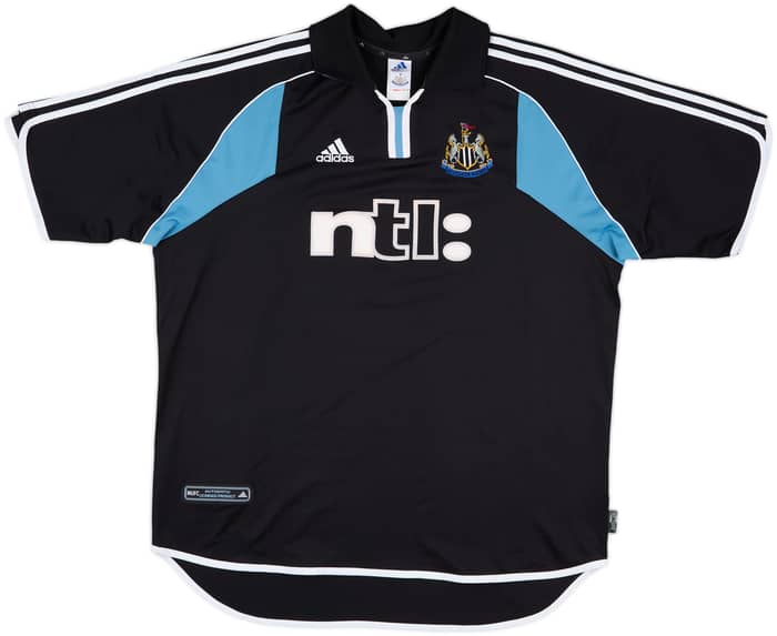 2000-01 Newcastle Away Shirt Shearer #9 - 7/10 - (XXL)
