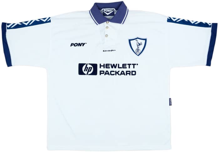 1995-97 Tottenham Home Shirt Sheringham #10 - 8/10 - (XL)
