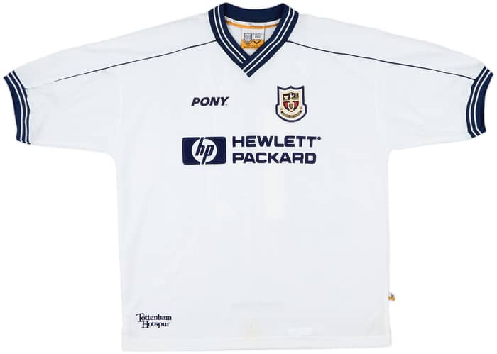 1997-99 Tottenham Home Shirt Ginola #14 - 9/10 - (XL)