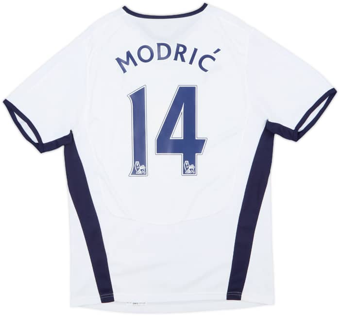2008-09 Tottenham Home Shirt Modric #14 - 8/10 - (M)