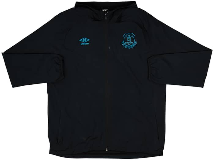 2017-18 Everton Umbro Hooded Rain Jacket - 6/10 - (XL)