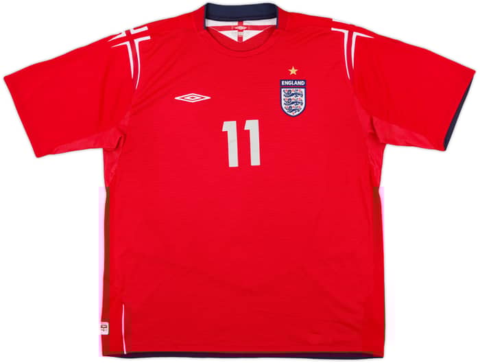 2004-06 England Away Shirt Lampard #11 - 6/10 - (XXL)