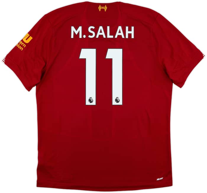2019-20 Liverpool 'Champions' Home Shirt M.Salah #11 - 10/10 - (L)