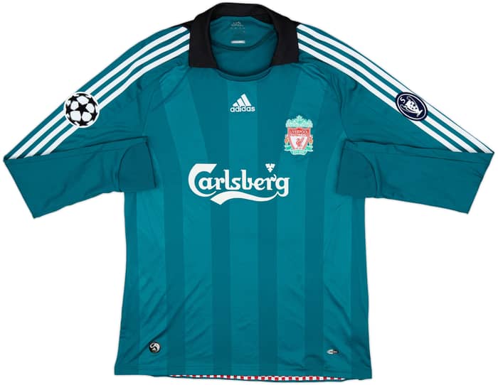 2008-09 Liverpool Third L/S Shirt Torres #9 - 8/10 - (L)